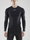 Craft Kompressions-Langarmshirt (enganliegend) Pro Control Unterwäsche schwarz Herren